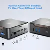 Mini PCs GK3 Pro GK3V Mini PC Intel Celeron N5105 Windows 11 DDR4 8GB 256GB 16GB 512GB WIFI5 1000M LAN BT4.2 VGA 4K Gaming Computer 230925