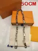 ashion lien chaîne designer collier bracelet lettre V Ljialuxury bijoux en acier inoxydable hiphop orange noir argent chaînes pour hommes colliers bijoux pour hommes femmes