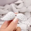 Bakning Mögel Angel Wing Silicone Mold Fashion Pendant Diy Craft Cake Tools Decorating Candy Cupcake Molds 230923