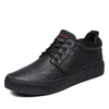 Dress Shoes Winter Men s Outdoor Leather Casual Cotton Warm Men with Fur Inside for Luxury Designer 21357 230925