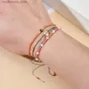 Charm-Armbänder, süße Rocailles, kleiner Stein, Armband, Schmuck für Frauen, zierliche Armbänder, Miyuki Pulseras Mujer Moda 2023, Geschenk Q230925