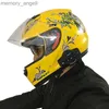 Walkie Talkie 2023新しいBluetooth Motorcycle Helmet Interphone Interphoneヘッドセット音声通話用マイク付きワイヤレスハンズフリーhkd230926