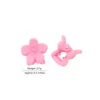 50st/Lot Mini Flower Hair Claws Clips Women Girls Sweet Colorful Matte Small Crab Hair Clips Barrettes Hårtillbehör 2723