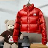 Damska krótka puffer kurtka parkas Coats designer moda w dół płaszcz zima kobieta swobodne litery puff kurtki wierzchnia s-l