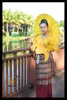 الملابس العرقية التايلاندية على غرار الفستان الصيف رقيقة التنفس اليومية قمم الفواسين آسيوية الملابس للنساء تايلاند التقليدية