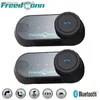 Walkie Talkie FreedConn T-COM VB Bluetooth Motorcycle Helmet Headset 800M Intercom Interphone Motorbike Earphone Headphone Waterproof HKD230925