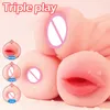 Masturbators Sex Toys for Men Artificial Vagina Pussy Sextoys Silicone Male Adults 18 Sucking Sexulaes 230925