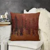 Pillow Copper Bronze Throw Luxury Cover Decorative Covers For Sofa S Case Christmas