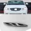 Voor Buick LaCrosse 2009-2013 Auto Auto Front Cover Links Rechts Zilver Zwart Decoratieve Frame Trim300I