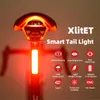 Lumières de vélo Enfitnix XlitET démarrage automatique arrêt détection de freinage lampe de poche pour vélo feu arrière LED USB charge cyclisme XlIte100 feu arrière 230925