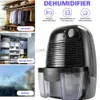 Dehumidifiers Home Dehumidifier Air Dryer Moisture Absorber Electric Cool Dryer With 500ML Water Tank For Home Kitchen Office DeshumidificadorYQ230925