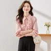 Women's Blouses Spring Autumn Women Elegant Shirts For Business Work Wear OL Styles Formal Professional Female Tops Clothes S-4XL