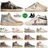 Golden Goose Super-Star Nova Liberação Itália Brand Mulheres Sneakers Super Star Sapatos Luxo Golden Lantejoulas Clássico Branco Do-velho Designer Sujo Casual Sapato nike