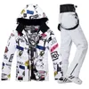 Autres articles de sport Vestes de ski Pantalons Hommes Femmes Hiver Épais Chaud 30 degrés Équipement de costume Veste de snowboard Costumes de neige imperméables 230925
