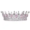 Pinces à cheveux Mariage mariée princesse bandeau strass cristal couronne chapeaux accessoires Para El Cabello Mujer Bijoux De Tete Mariage 2023