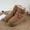 Women Winal Winter Platform Boots Boop Boot Leather Right Snow Booties