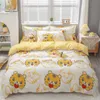 Duvet covers sets Simple Printed Queen Duvet Cover Set King Size Lovely Single Double blankets Comforter Covers King Quilt Cover and Pillowcase 230925