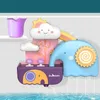 Banyo Toys Qwz Banyo Oyuncakları Boru Hattı Su Sprey Duş Oyunu Fil Banyo Bebek Oyuncak Yüzme Banyo Banyo Banyosu Çocuk Oyuncak 230923