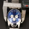 Nuovo orologio di arrivo orologio al quarzo da uomo quadrante blu analogico completo cinturino in acciaio inossidabile orologio digitale Montre Hommme248K