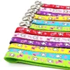 Dog Collars Pet With Bells Cute Print Cat Collar For Leash Adjustable Outdoor Small Harnesses Supplies