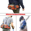 Backpacking Packs Outdoor Bags Sports midja Väska Vattentät vandring Cykling Klättring Bicycle Pack Ring Water Bottle Nylon Mountainering 230925