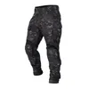 Herr jeans män militär taktiska byxor cp kamouflage multicam last pant casual arbetskläder strid airsoft armé gröna knä kuddar byxor 230925