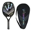 Tennisracketar 3K Comewin Full Carbon Fiber Rough Beach Tennis Racket med väska för att skicka premiumsvettband plus tennispadel 230925