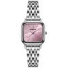 Wristwatches Ladies Wrist Watches Dress Colors Watch Women Stainless Steel Silver Clock Montre Femme