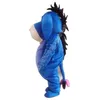 Costume de mascotte d'âne Bourriquet, tenue de personnage de dessin animé de qualité supérieure, tenue de carnaval de noël, taille adulte, tenue de fête d'anniversaire en plein air