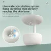 Anti-gravity Water Drop Humidifier, 700ML Large Capacity Smart Spray Humidifier Keep The Air Moist All Day Long, Creative Water Droplet Back Flow Design