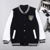 Herrjackor chicago basket tryck män jackor hip hop mode casual bombplan löst vinter höst man andas baseball uniform l230925