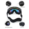 Уличные очки, лыжные очки, двухслойные противотуманные очки UV400 для мужчин и женщин, лыжная маска, очки для защиты мягкого снега, сноуборда 230925