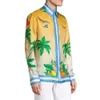 23SS-Hemd im Casablanca-Stil. Kokosnussbaumfell-Hunde-Hawaiian-Hemd. Locker sitzendes Herren- und Damen-Langarmhemd von Casablanc