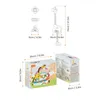 Bath Toys Cute Cartoon Electric Shower Head Bathtub Baby Toddlers Giraffe Zebra Wall Hanging Water Spraying Sprinkler Bad Bath Toy 230923