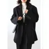 Damen Anzugjacke Büro Damen Blazer Mode Mantel Langarm Top Günstig Großhandel Herbst Twill Anzug Neu