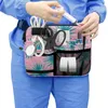 Midjeväskor Hawaii Tropical Tree Mönster Operationrum Satchel Tools Midja midja mulit fickor mjuk lagring crossbody väska grossist