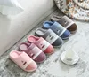 Shoes Winter Home Bedroom Cottons Warm Plush Living Room Soft Wearing Cotton Slippers Pattern Mens Womens 49546