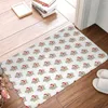 Tapijten Kerst Nijlpaard 24" X 16" Antislip Absorberende Traagschuim Badmat Voor Home Decor/Keuken/Entree/Binnen/Buiten/Woonkamer