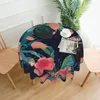 Nappe de Table à fleurs, couverture imprimée rétro, vente en gros de pique-nique, décoration en Polyester