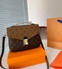 Luxe handtas designer tas portemonnee modieuze handtas leren tas damestas composiet boodschappentas met grote capaciteit vintage bruin geruite handtastassen