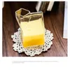 Wine Glasses Creative Japanese Square Milk Cup High Temperature Resistant Glass Box Fresh Home Breakfast