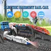 ElectricRC Track Electric High Speed Railway Harmony Train Track DIY Assemble Train High Speed Rail Set Railway Toy For Boy Kids Birthday Gift 230925