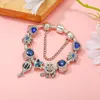 CHARM BRACELETS Canlı Yayın Burst Pan Pan Evi Kadın Bilezik Mavi Klasik Kar Tanesi Hava Balon Model Takım Aksesuarlar Fabrika Tedarik