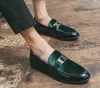 Top Oxford Shoes For designer Mens Suede Black Formal Shoes Luxurys G Brand Men Patent Leather Shoes Zapatos De Hombre Wedding Party green Dress Shoe size 36-44