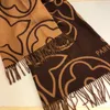 Ontwerpers Kasjmier Jacquard Sjaal met lange kwastjes voor dames Luxe designer wollen gebreide sjaals Mode Oude bloem Hoge kwaliteit Hoofddoeken Sjaal Plaid Hijab Sciarpa