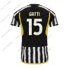 23 24 CUADRADO CHIESA MILIK Juve Soccer Jerseys VLAHOVIC Fan Player Version 23 24 BONUCCI Chemises de football Kit DI MARIA Uniforme de football Maglie Da Calcio Hommes Enfants Ensemble