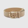 Belts Khaki Suede PU Leather Belt Personalized Casual Alloy Round Thread Buckle Female