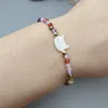 Charm Bracelets Fashion Stone Zircon Beads Natural Sea Shell For Women Handmade Jewelry