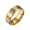 Fashion NEW Gold Sier Black Titanium Men Boy Superman Symbol Stainless Steel Ring