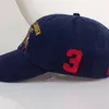 2021 Polo Caps Luxus Designer Papa Hut Baseball Kappe für Männer und Frauen Berühmte Marken Baumwolle Einstellbar Schädel Sport Golf gebogen sun340C